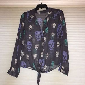 Skull Blouse